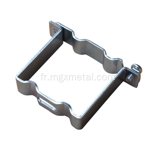 Clip de suspension plaqué zinc pour quille de plafond